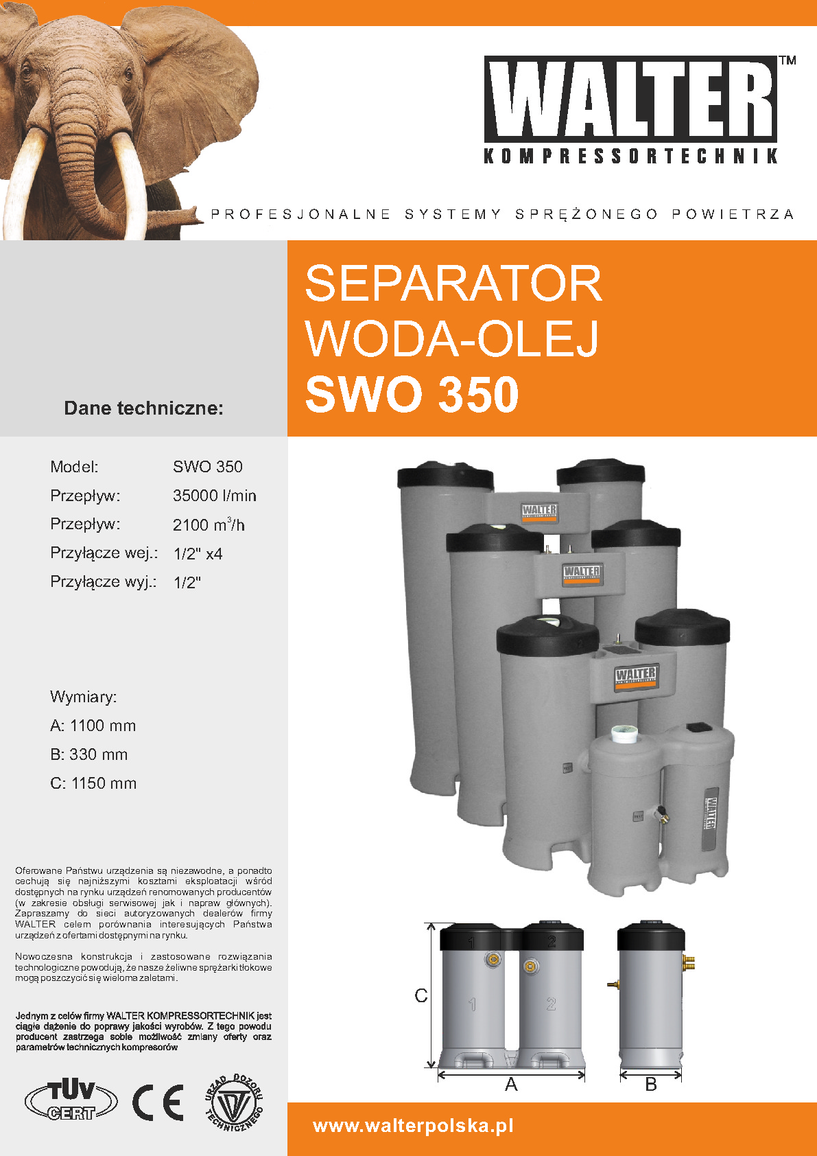 Separator SWO 350