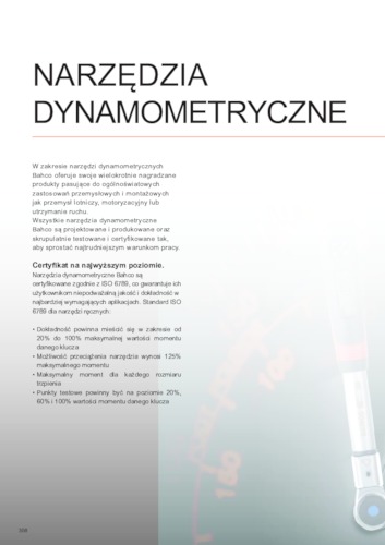 Narzędzia dynamometryczne